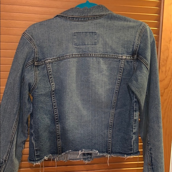 Distressed Jean Jacket - Picture 6 of 6